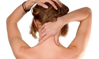 The neck of the neck for osteocondrosis